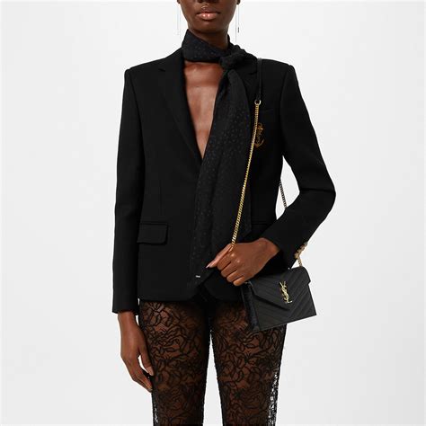 ysl blazer damen|ysl jackets women's.